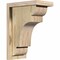Ekena Millwork New Brighton Rough Sawn Corbel w/Backplate, Douglas Fir, 6"W x 10"D x 14"H COR06X10X14NEB01RDF - alternate 1